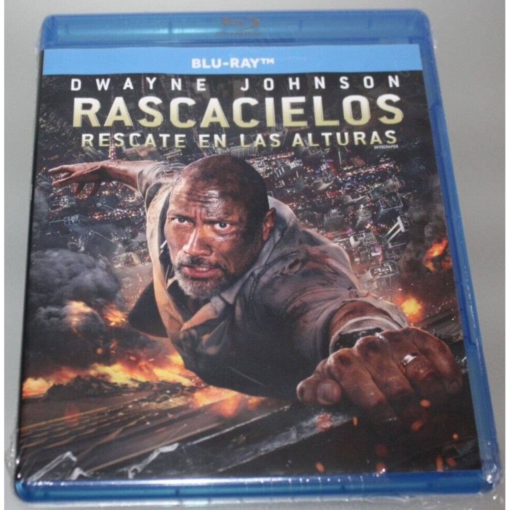 Rascacielos Rescate en las Alturas Skyscraper Blu-Ray Spanish Portuguese English